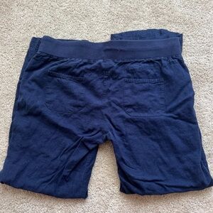 SALE⚡️ Navy Linen Blend Pants